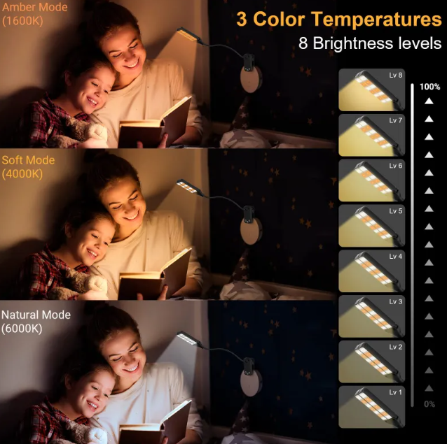 AuraGo Glow 1 | Minimalist Cordless LED Mood Lamp with Adjustable Color Temperature